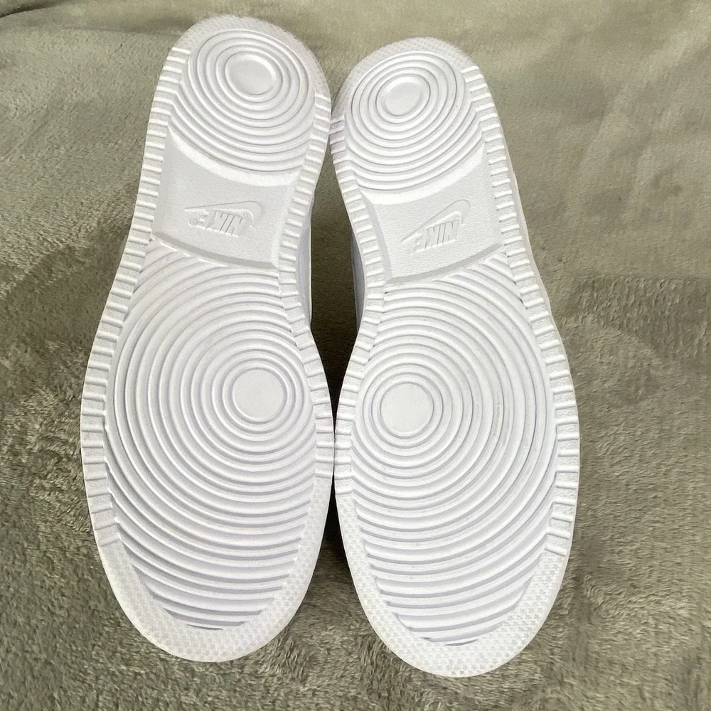 Nike Court Vision Mid Next Nature Mens Sneakers Shoes 10.5 White Leather NEW